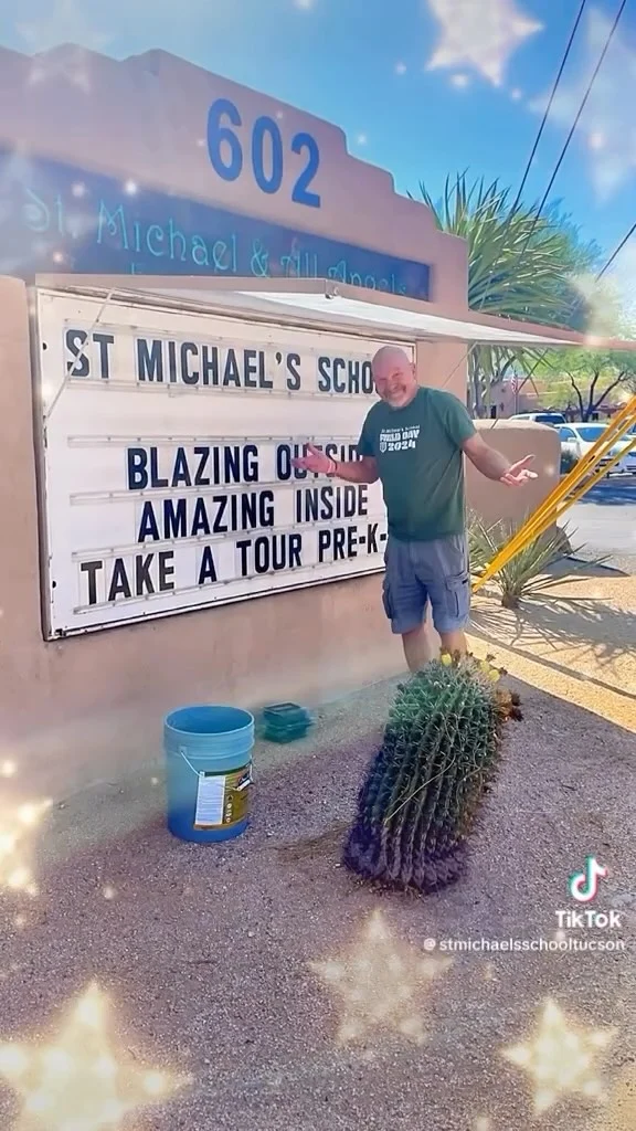 Mr. Doug’s marquee magic in action. 💫

We are NOW ENROLLING for the 2025-2026 school year. Schedule a tour and discover the BEST PRIVATE SCHOOL in Tucson.